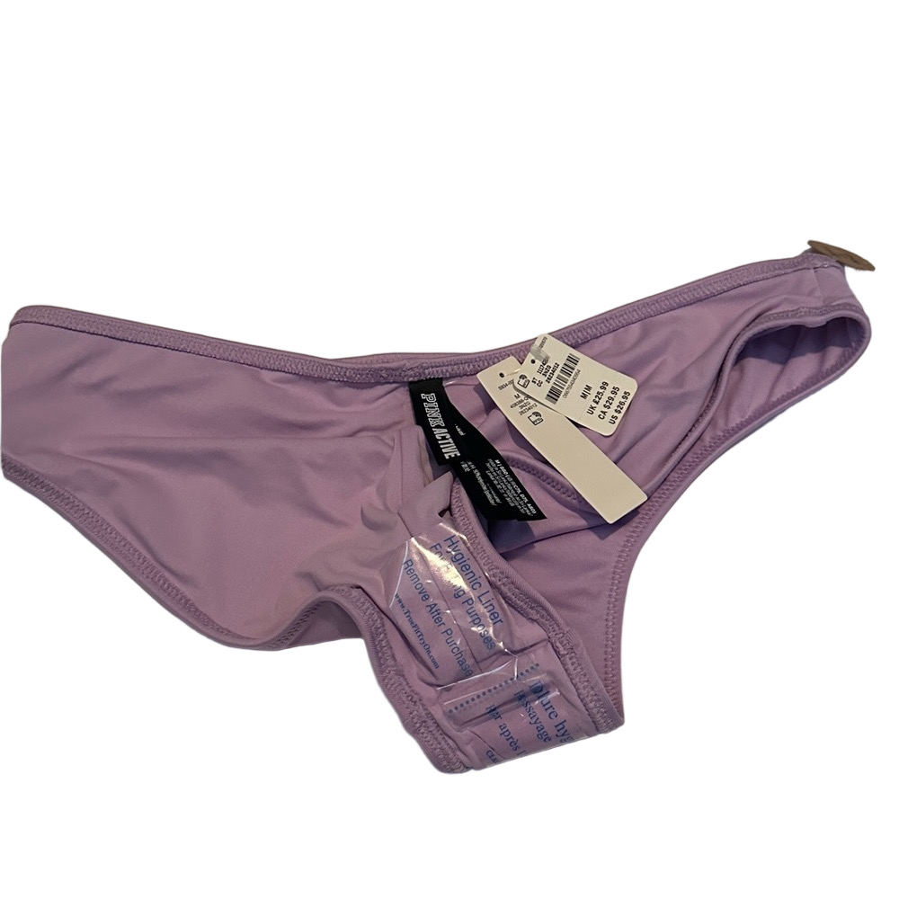 Medium NWT PINK Active Light Purple Bikini Bottom - Picture 5 of 5